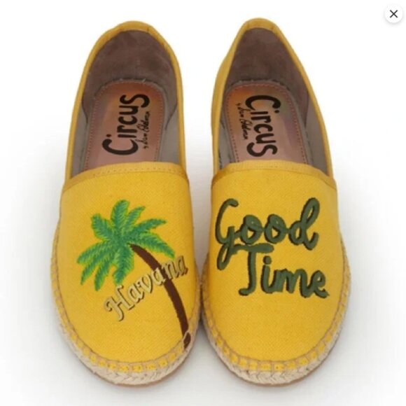 Circus by Sam Edelman Shoes - Circus by Sam Edelman "Havana Good Time" Espadrille Flats | Women’s 8 | Yelow